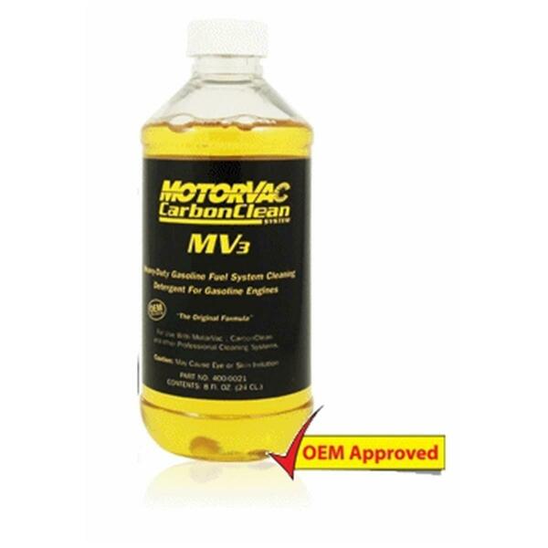 Motorvac CarbonClean MV3 HD Fuel System Cleaning Detergent MVC-400-0020